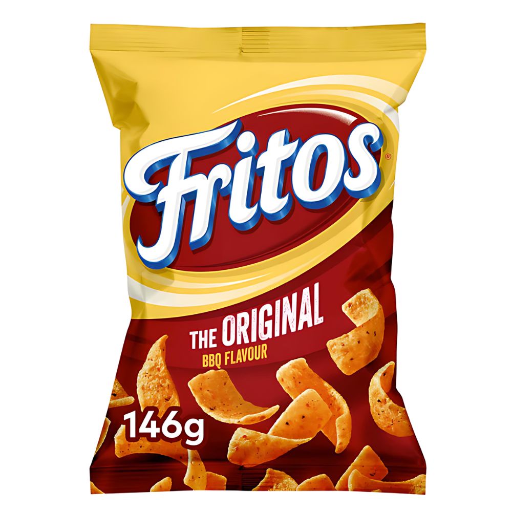 Fritos The Original BBQ Flavour, Chips mit Barbecue-Geschmack 146g 