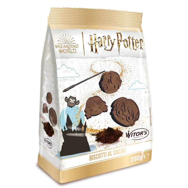 Confezione da 200g frollini al cacao Harry Potter.