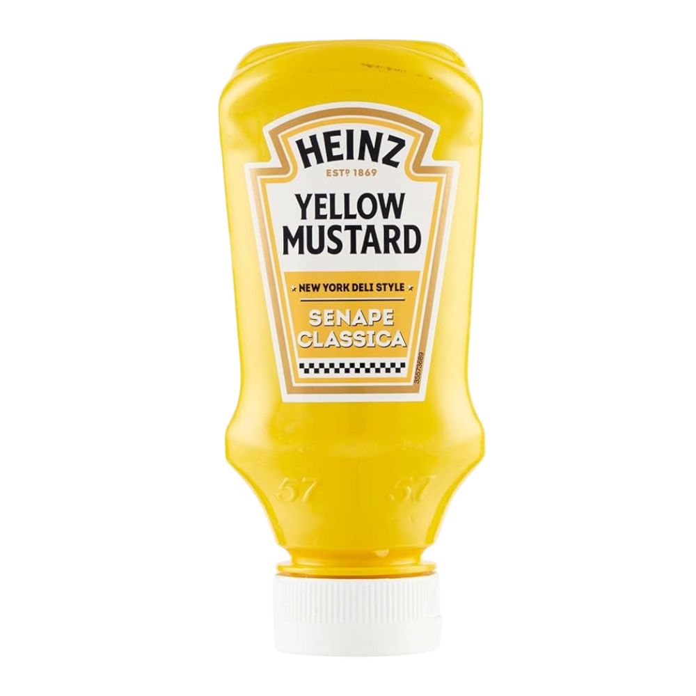 Heinz Yellow Mustard, senape da 240g.