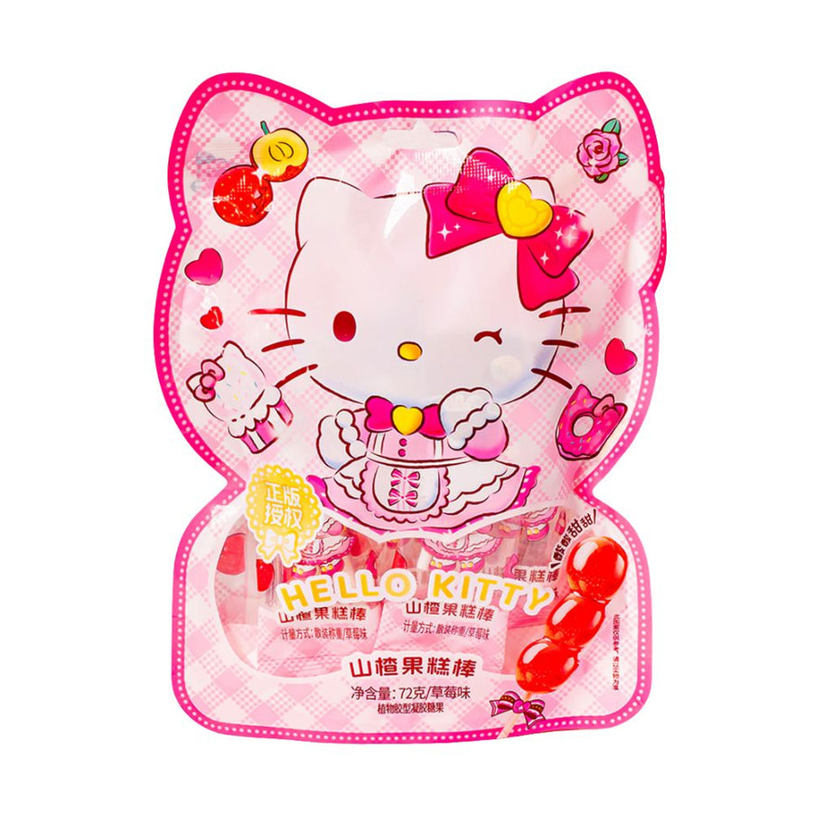 Hello Kitty Sanrio Bastoncini Di Gelatina, snack di biancospino da 72g