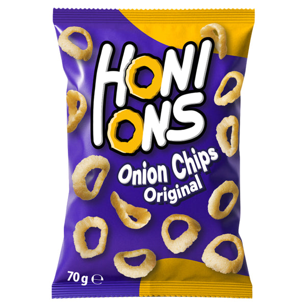 Honions Onion Rings, Zwiebelringe aus 70g Zwiebelchips 