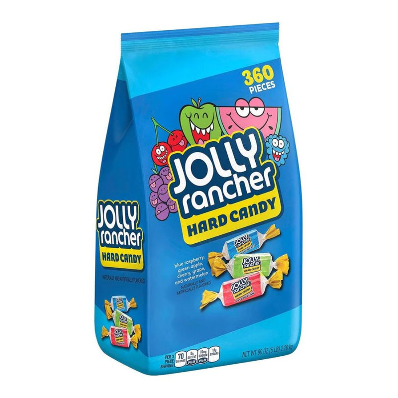 Confezione da 2,26kg caramelle al gusto di frutta Jolly Rancher.