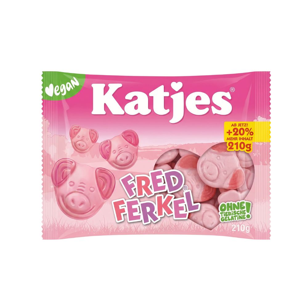 Katjes Fred Ferkel - caramelle gommose 210g