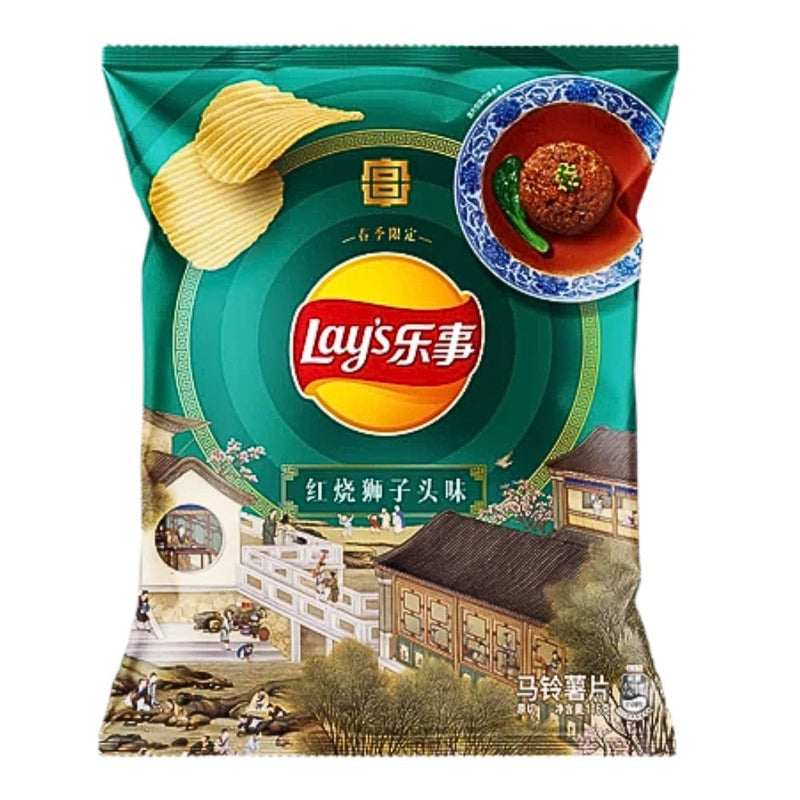 Confezione da 60g di patatine al gusto di polpette Lay&