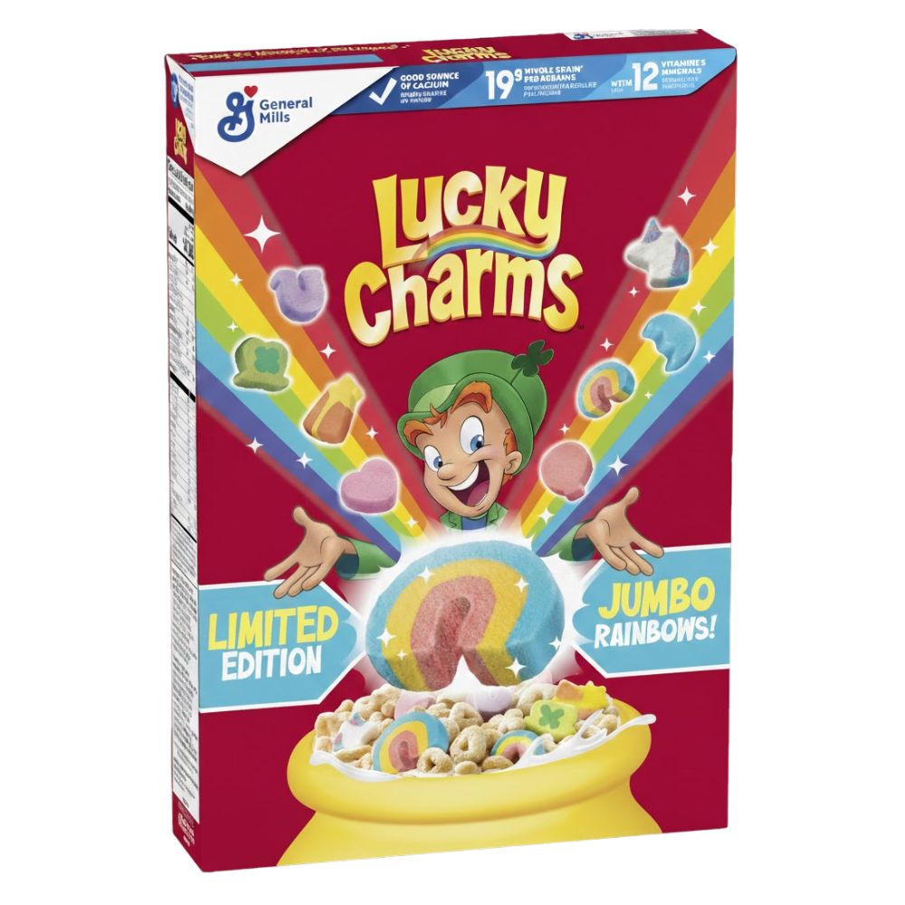 Confezione da 300g di cereali al marshmallow di Lucky Charms