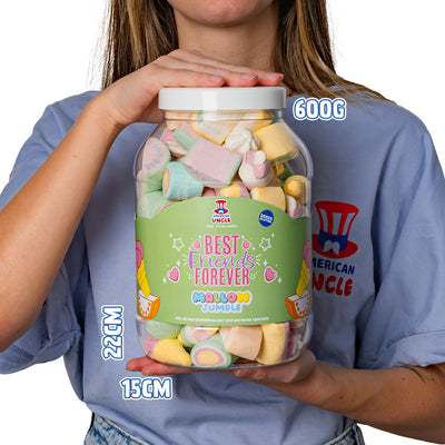 Mallow Jumble "Best Friends Forever", Marshmallow Krug zum Zusammenstellen mit deinem Lieblingsgeschmack