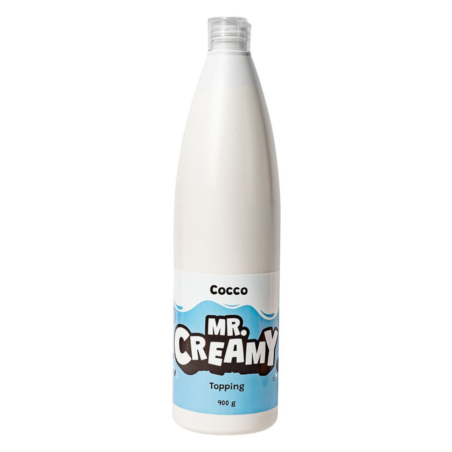 Confezione da 900g, topping al cocco Mr. Creamy.
