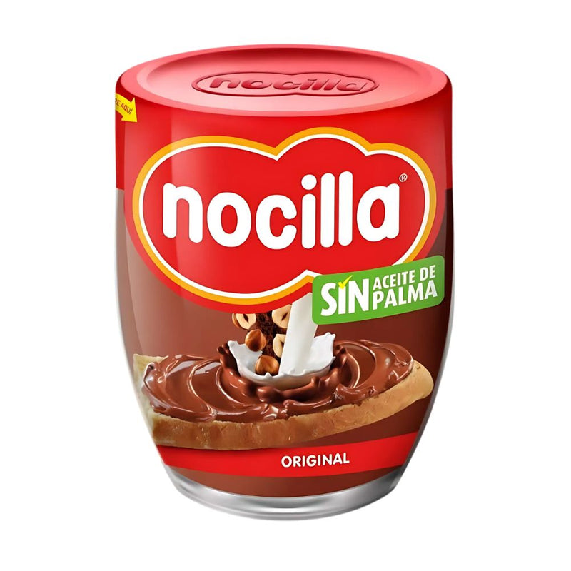 Confezione da 180g crema spalmabile al gusto di nocciola Nocilla.