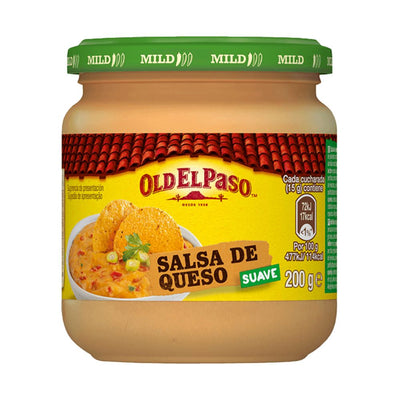 Confezione da 200g salsa di formaggio e peperone rosso Old El Paso.