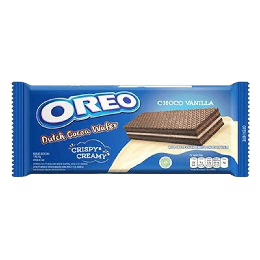 Oreo Dutch Cocoa Wafer Choco Vanilla, wafer con crema al cioccolato e vaniglia da 117g
