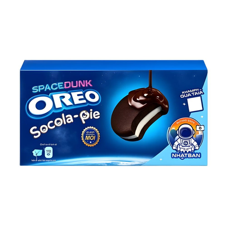 Confezione da 168g, merendine ricoperte di cioccolato Oreo.