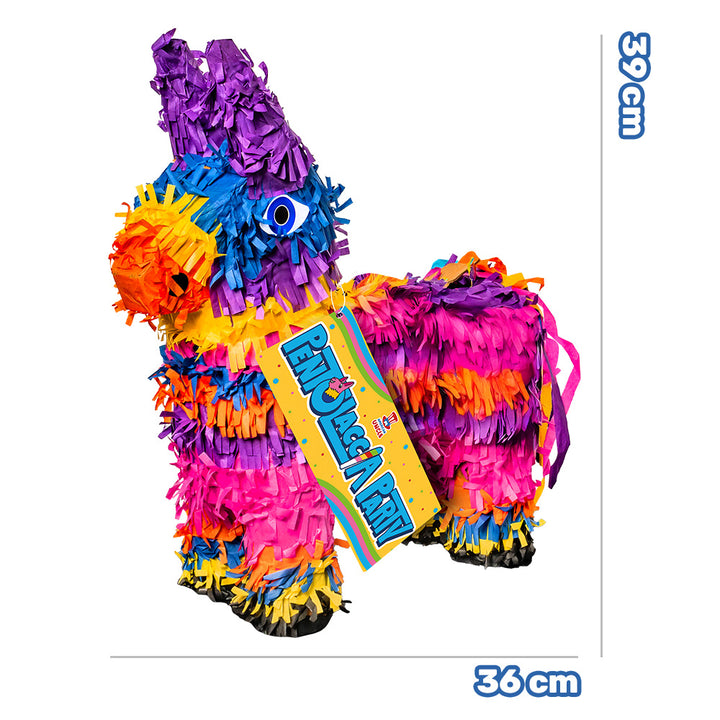 Pentolaccia-Party, Piñata + Mix aus 500 g snack und Überraschungsbonbons 