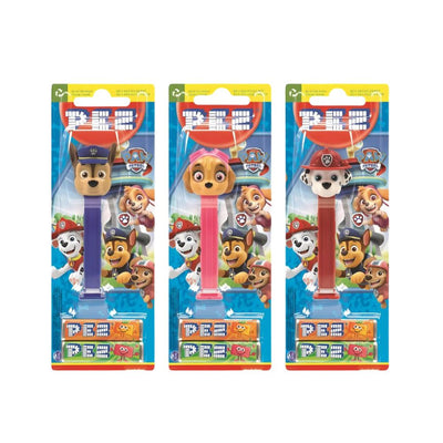 Confezione da 17g, caramelle alla frutta con personaggi dei Paw Patrol.