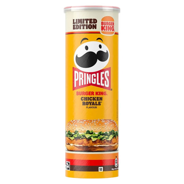 Pringles Burger King Chicken Royale, Pommes in limitierter Auflage von 165 g 