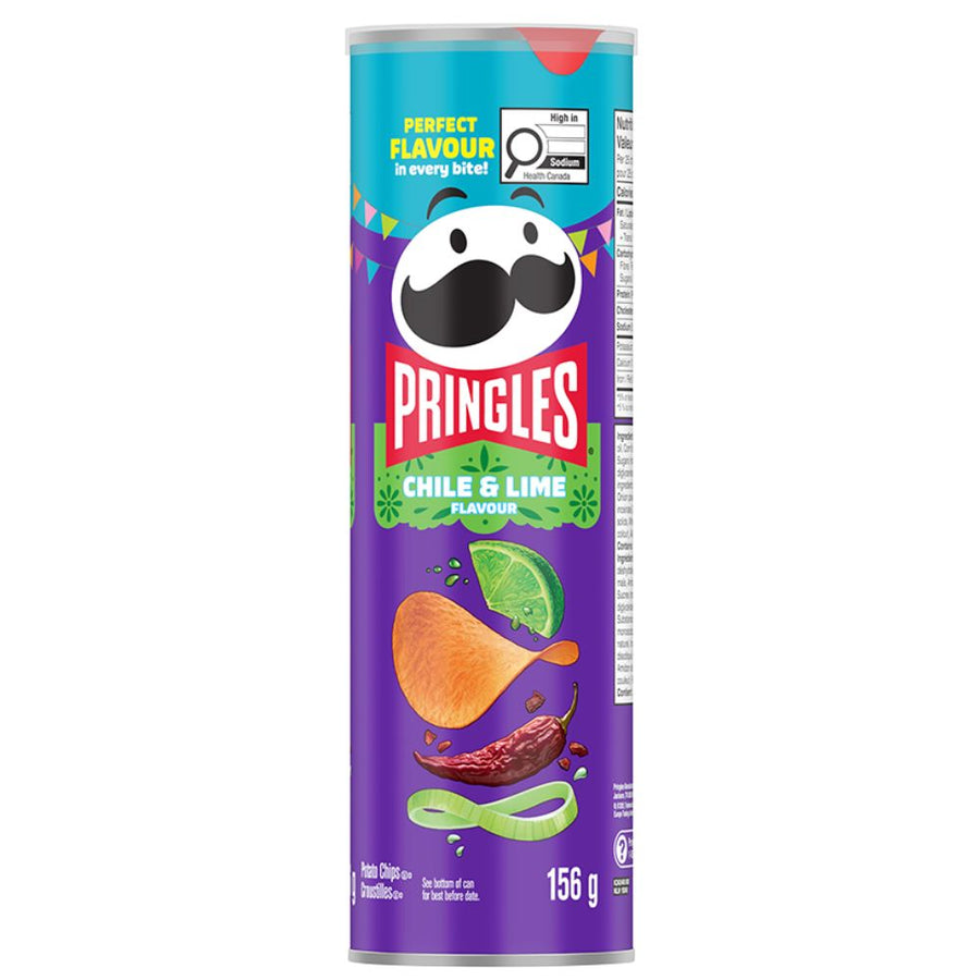Pringles Chile & Lime, patatine al gusto di chile e lime da 156g