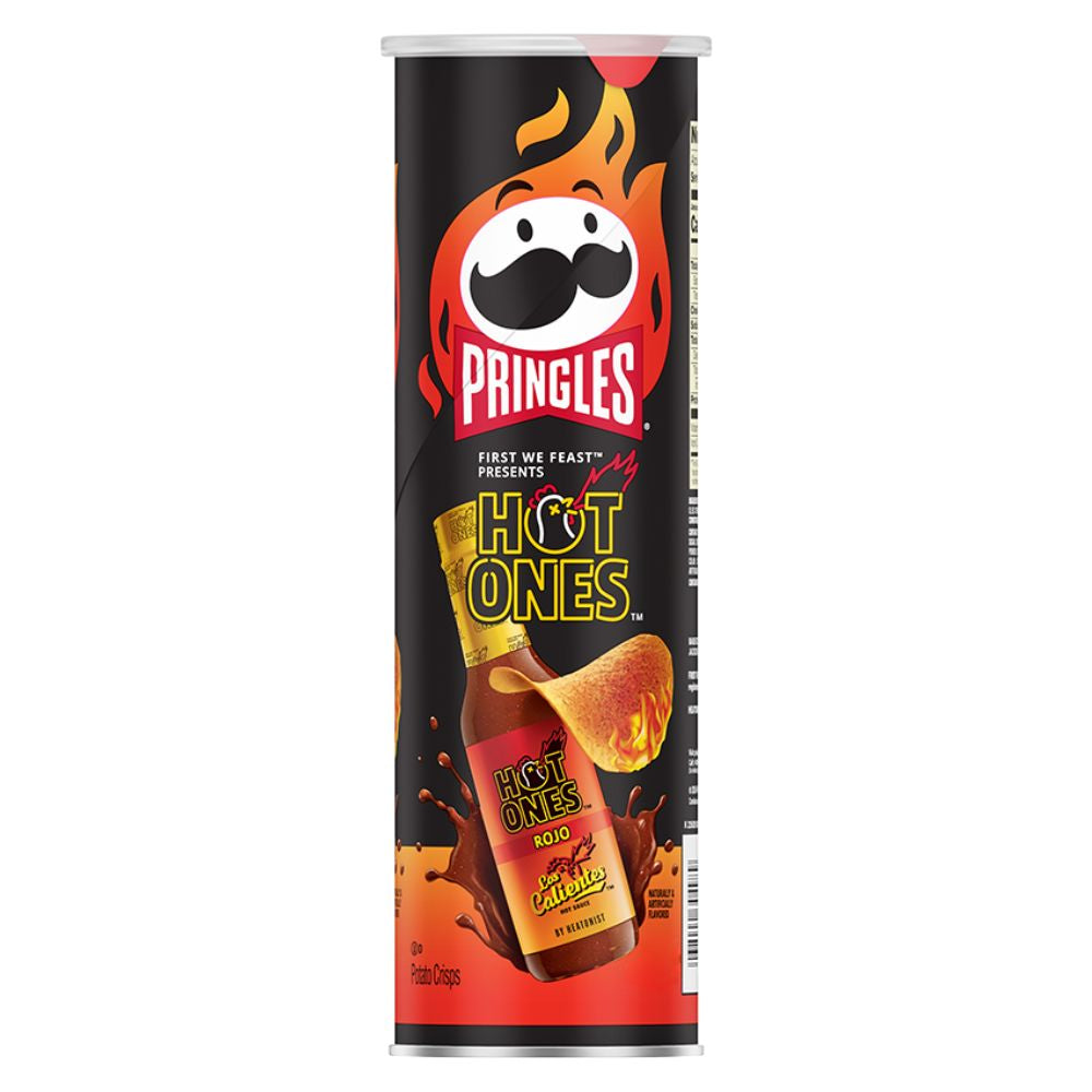 Pringles Hot Ones Los Calientes Rojo, scharfe Chips 156g 