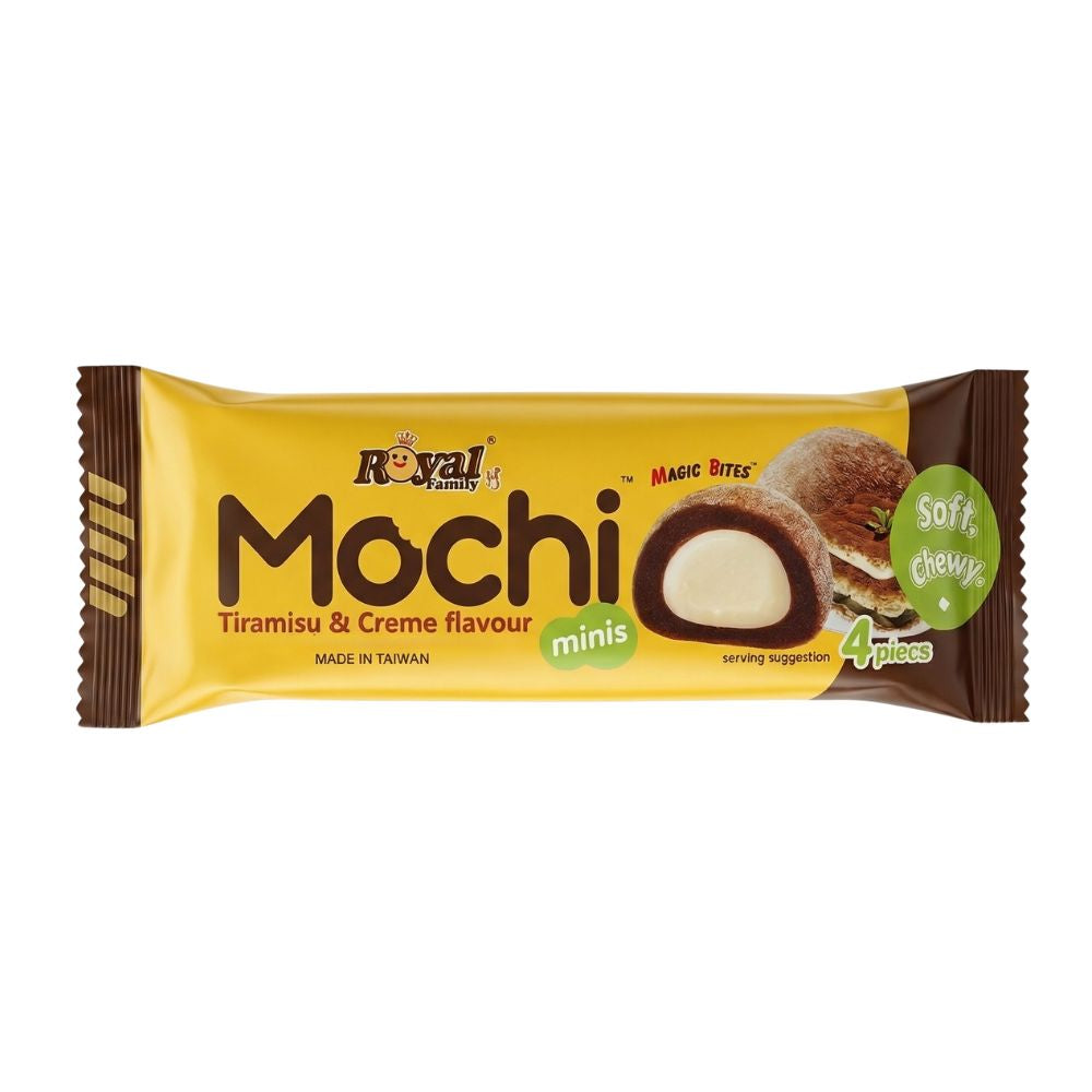 Royal Family Mochi Mini Tiramisu & Creme da 40g
