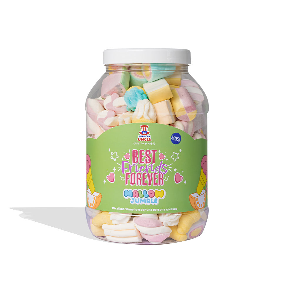Mallow Jumble, Glas von marshmallow zum Zusammenstellen mit deinen Lieblingsgeschmäckern 