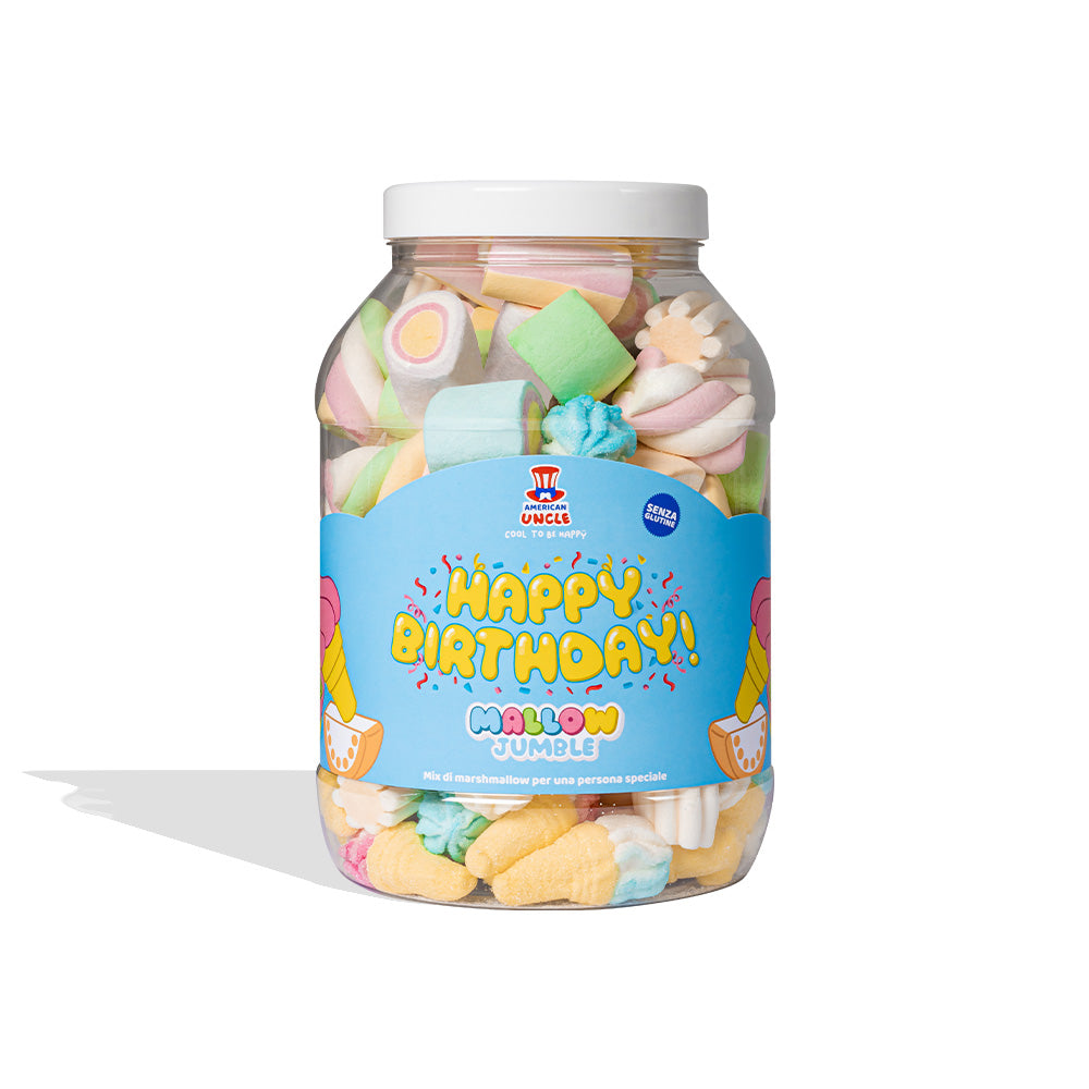 Mallow Jumble, Glas von marshmallow zum Zusammenstellen mit deinen Lieblingsgeschmäckern 