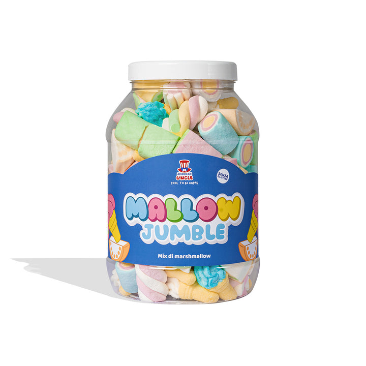 Mallow Jumble, Glas von marshmallow zum Zusammenstellen mit deinen Lieblingsgeschmäckern 