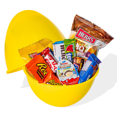 Snack Egg, Ei mit 20 süßen und herzhaften Snacks