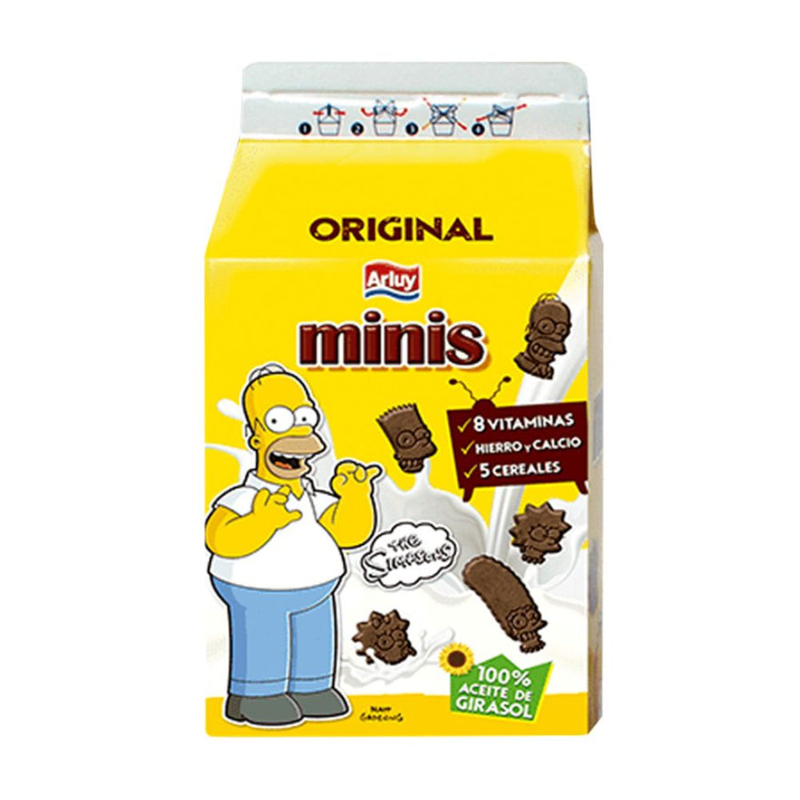Confezione da 135g, biscotti al gusto di cioccolato Arluy.