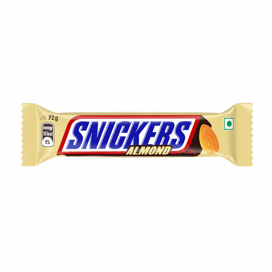 Snickers Almond - barretta cioccolato al latte 22g