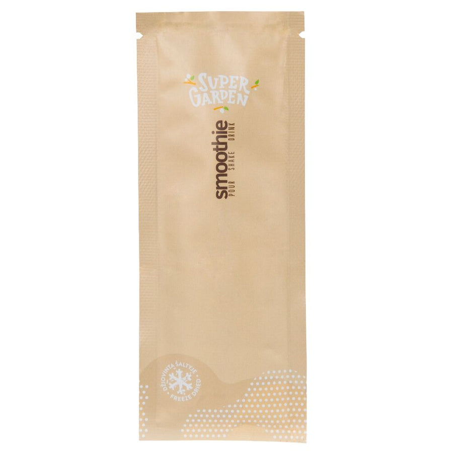 Confezione da 30g di preparato in polvere per bevande al gusto di pina colada Super Garden  Smoothie Pina colada