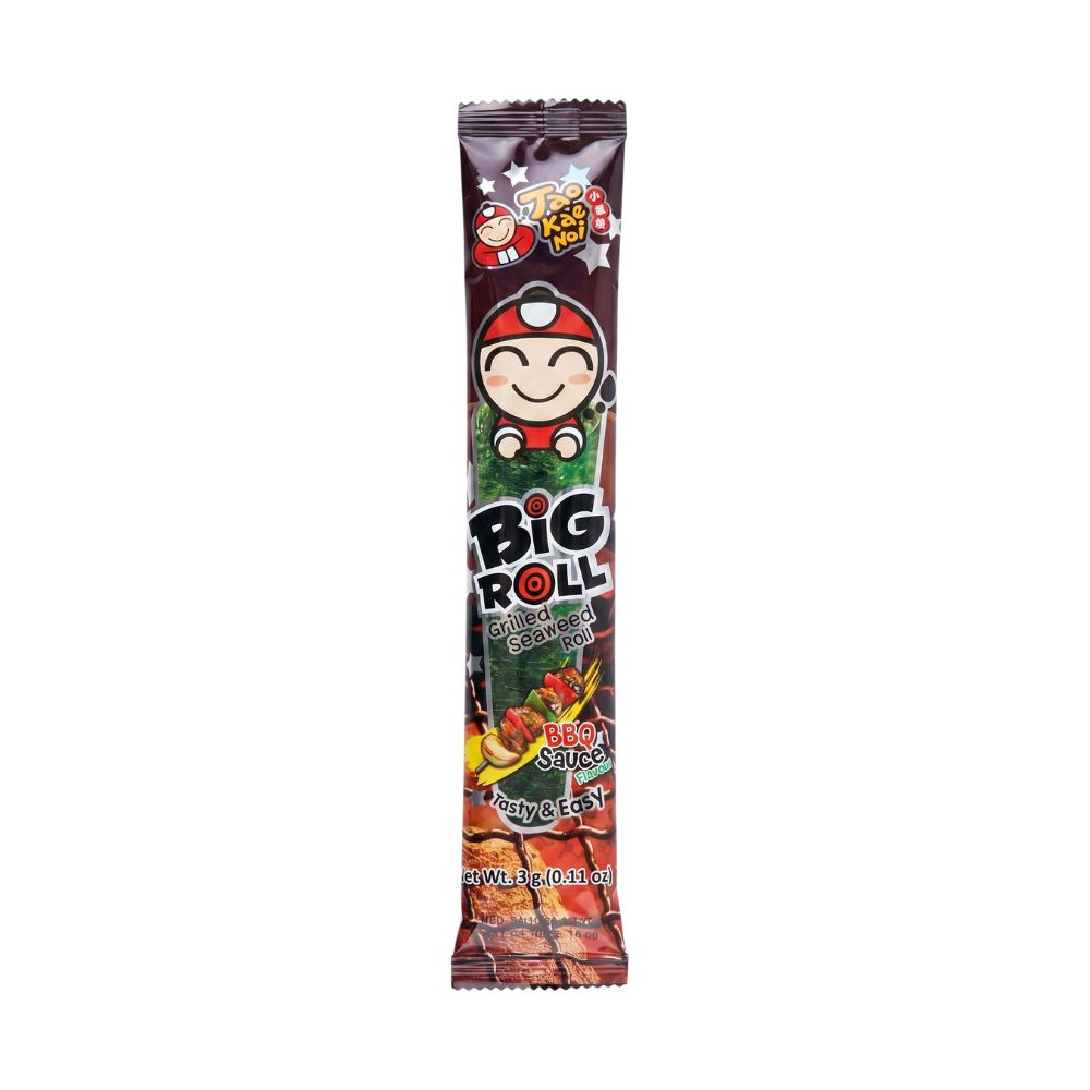 Tao Kae Noi Big Roll Seaweed BBQ - alga grigliata 3g