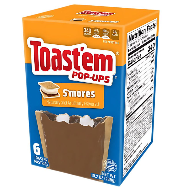 Confezione da 288g di biscotto con ripieno di marshmallow e cioccolato Toast&