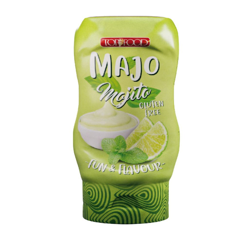Confezione da 250g, maionese al gusto di mojito Top Food.
