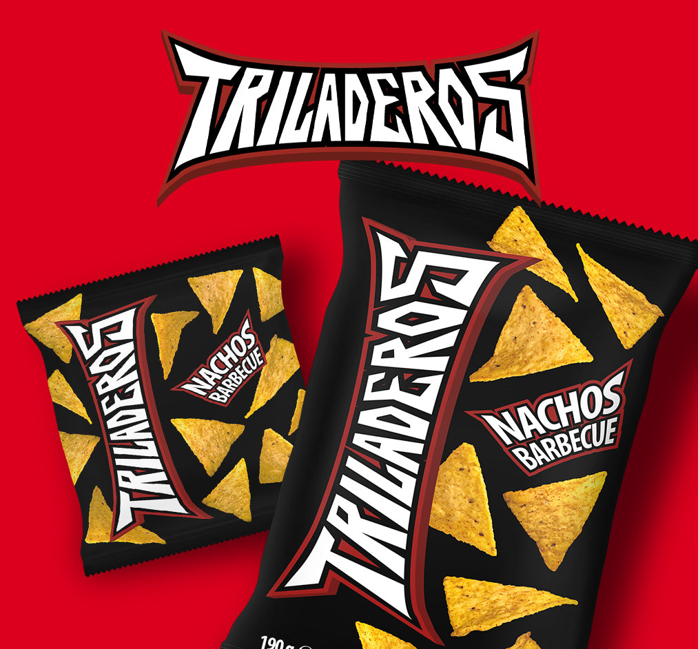 Due pacchetti di nachos al barbecue Triladeros