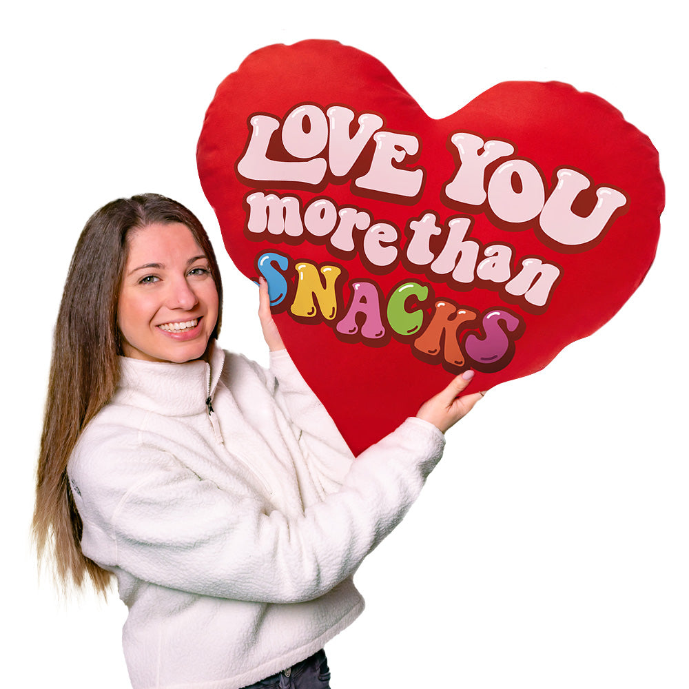 Cuore XXL in mano a Martina