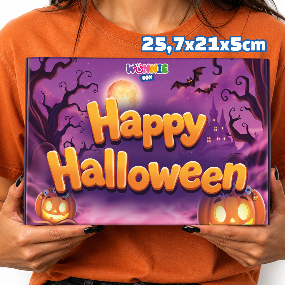 Wunnie box Special "Happy Halloween" Morgana, Box mit Gummibonbons zum Zusammenstellen mit deinen Lieblingsgeschmacksrichtungen 