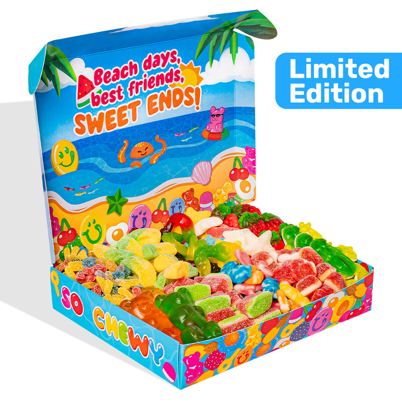 Wunnie box “It’s Summer Time”,, Schachtel mit Gummibonbons zum Zusammenstellen mit deinen Lieblingsgeschmäcken