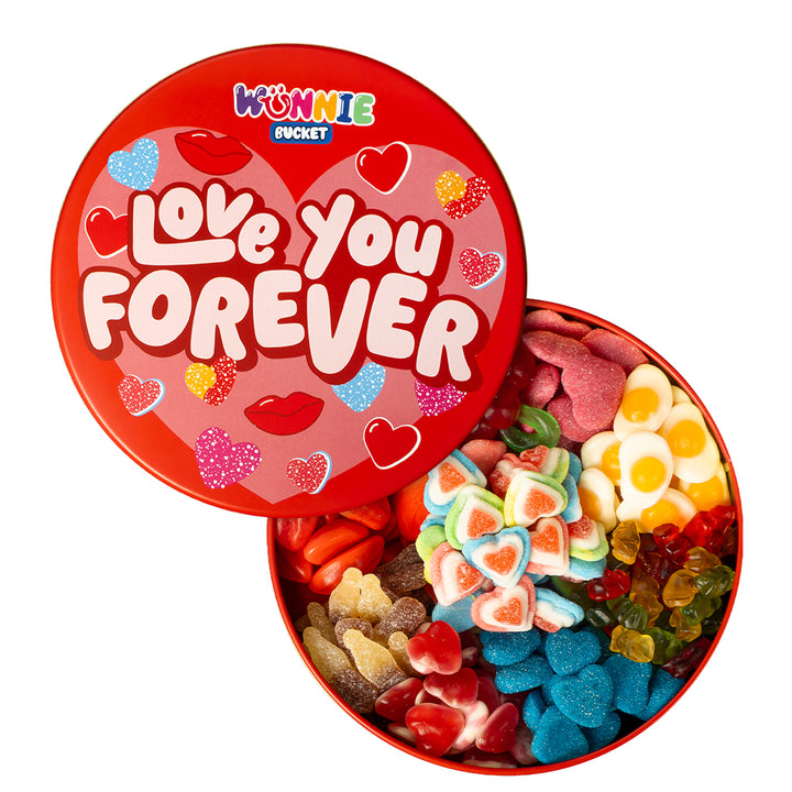 Wunnie bucket love you forever tappo