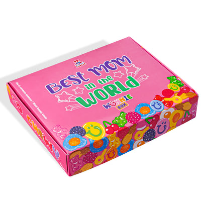 Wunnie box "Best Mom", die Candy Box zum Zusammenstellen mit den Lieblings-Gummisüßigkeiten deiner Mutter