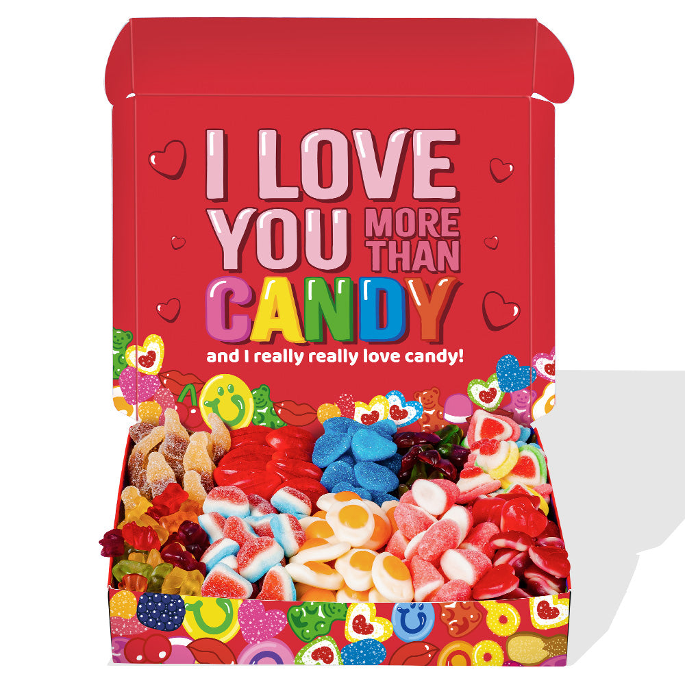 Wunnie box Love I love you more than candy frontale