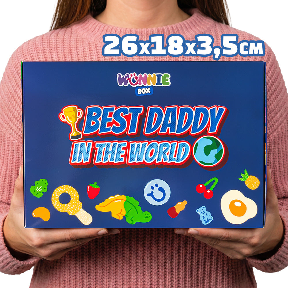 Misure Wunnie box papà: 26x18x3,5cm