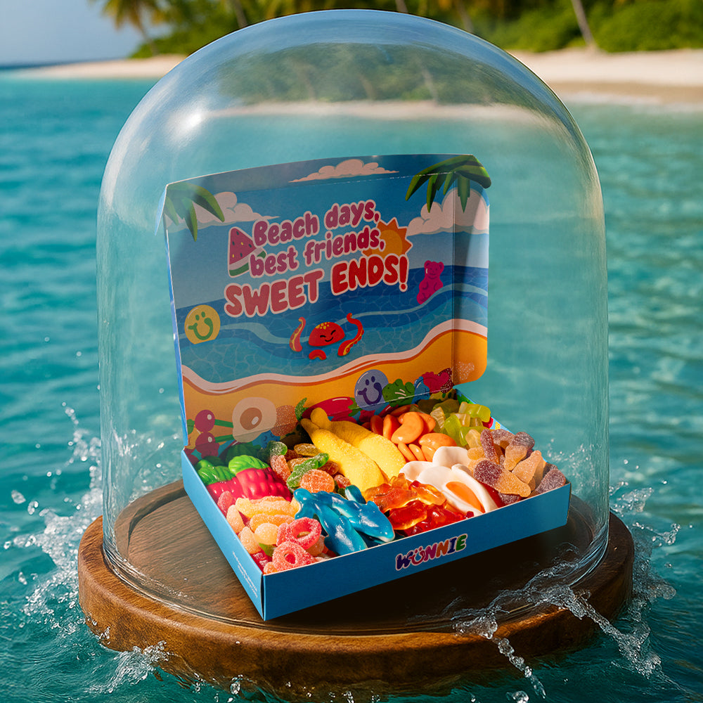 Wunnie box Summer, scatola di caramelle gommose nel mare