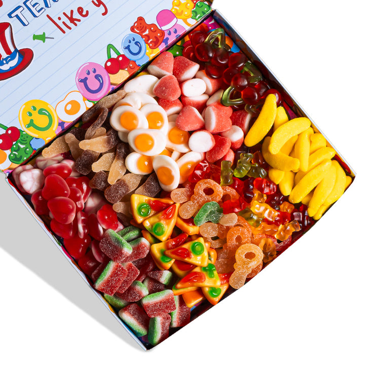 Focus su caramelle gommose dalla wunnie maestra