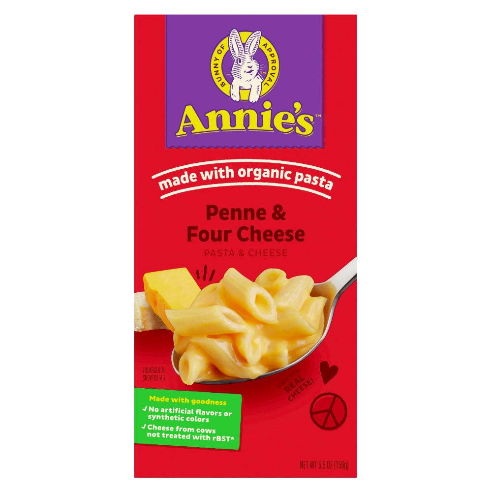 Annie's Penne & Four Cheese, Käsesauce Pasta 155g 
