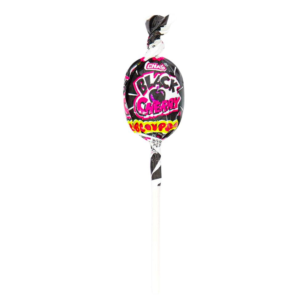 Confezione da 18g di lecca lecca all'amarena Black Cherry Blow Pop