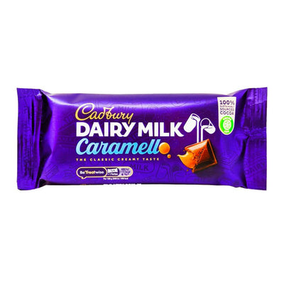 Confezione da 47g di cioccolato al caramello Cadbury Dairy Milk Irish Caramel