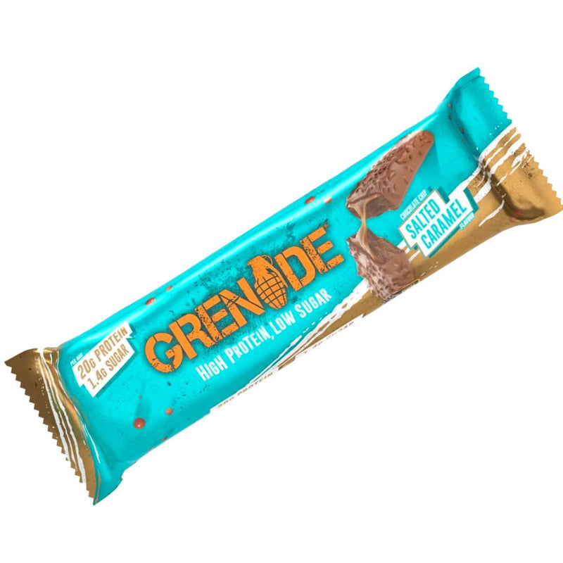 Confezione da 60g di barretta al caramello salato Granade Salted Caramel