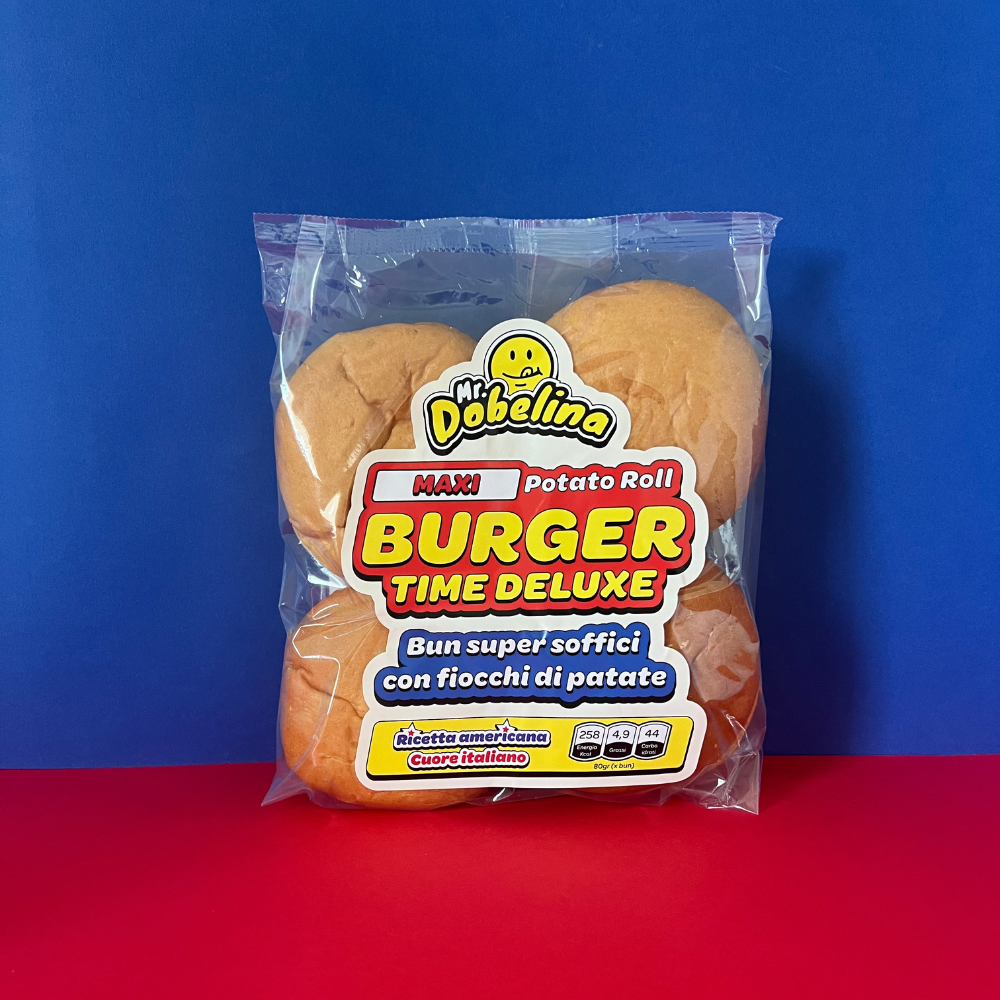 4 panini per hamburger