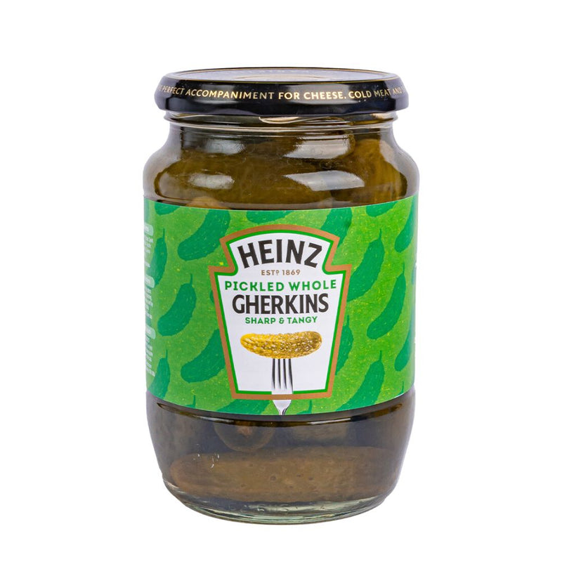 Confezione da 710g di cetriolini sotto aceto Heinz