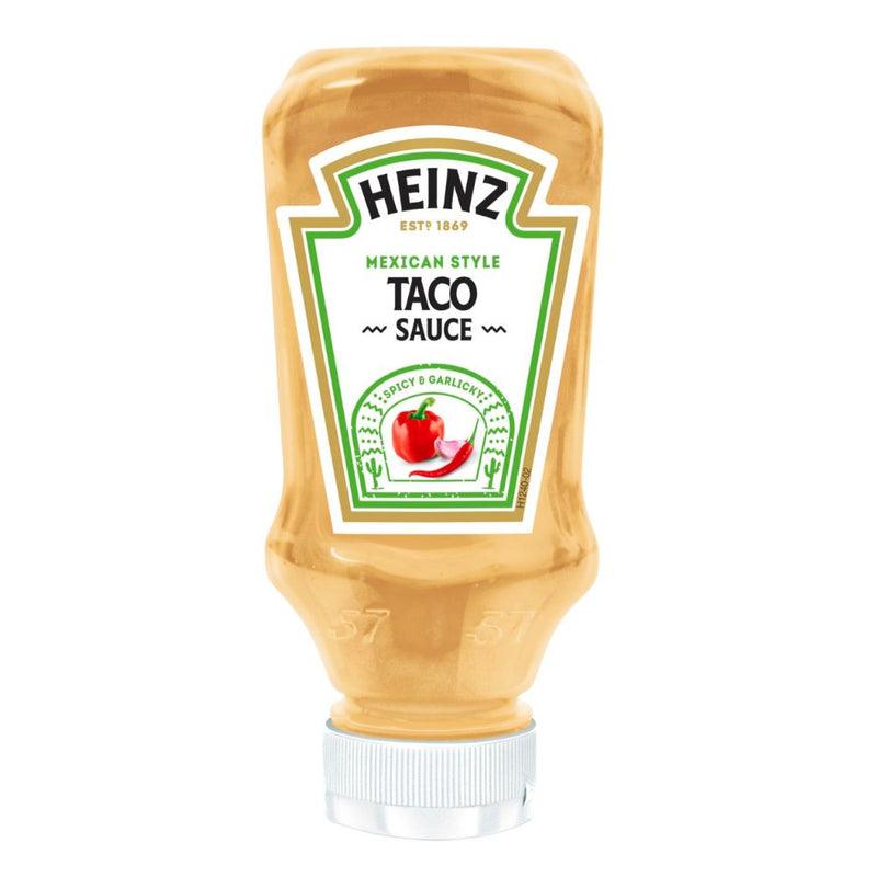 Confezione da 220ml di salsa per tacos Heinz