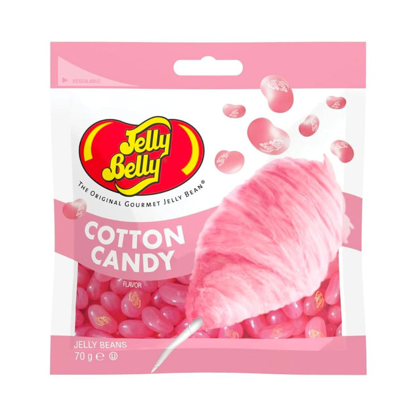 Confezione da 70g di caramelle allo zucchero filato Jelly Belly Cotton Candy