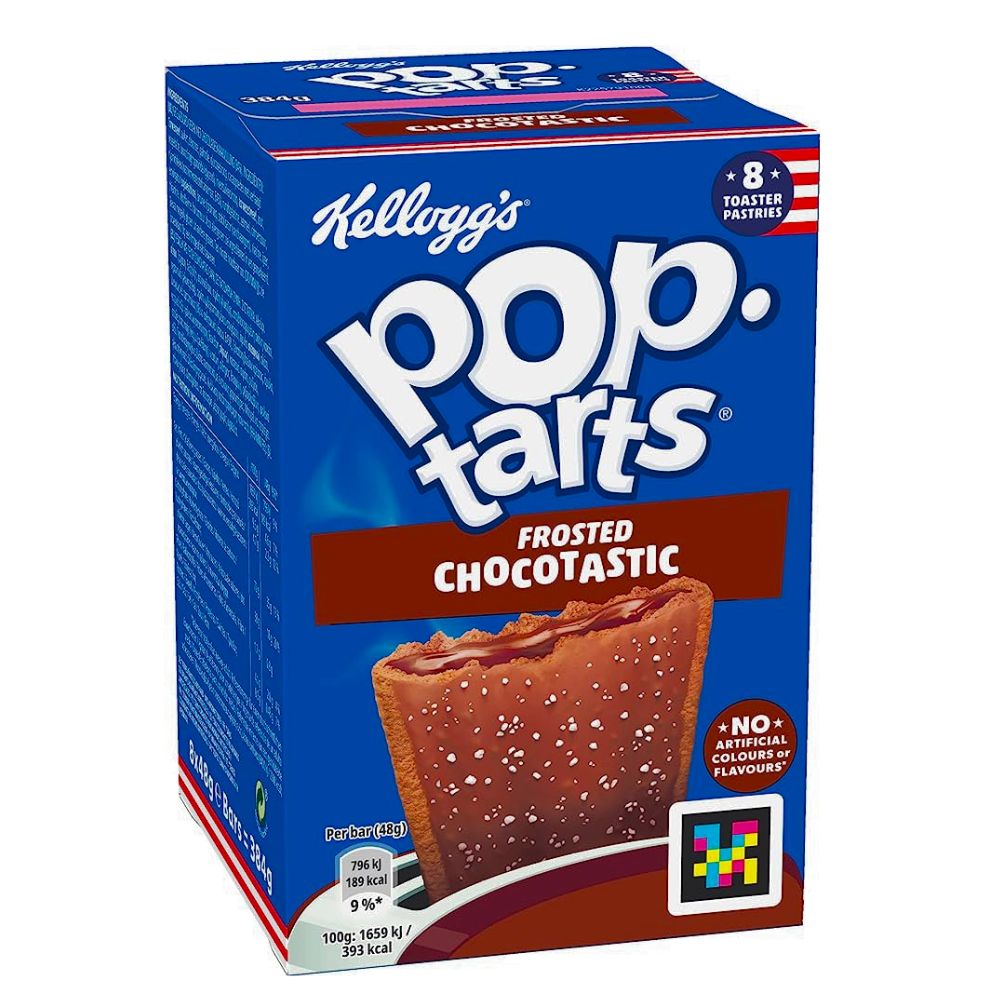 Pop Tarts Frosted Chocotastic, mit Schokolade gefüllte Kekse 384g 
